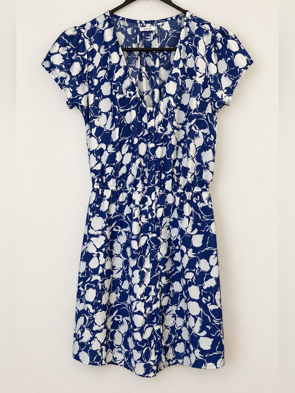 Kimchi Blue Blue and White Floral Casual Kids Dress
